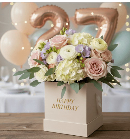 Birthdays arrangement