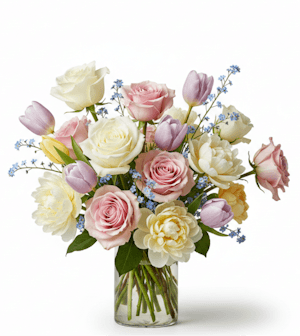 Pastel Flower Basket